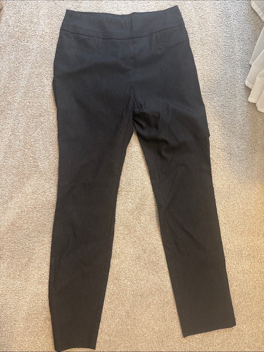 Renuar charcoal gray Straight-Leg Women's Pants
